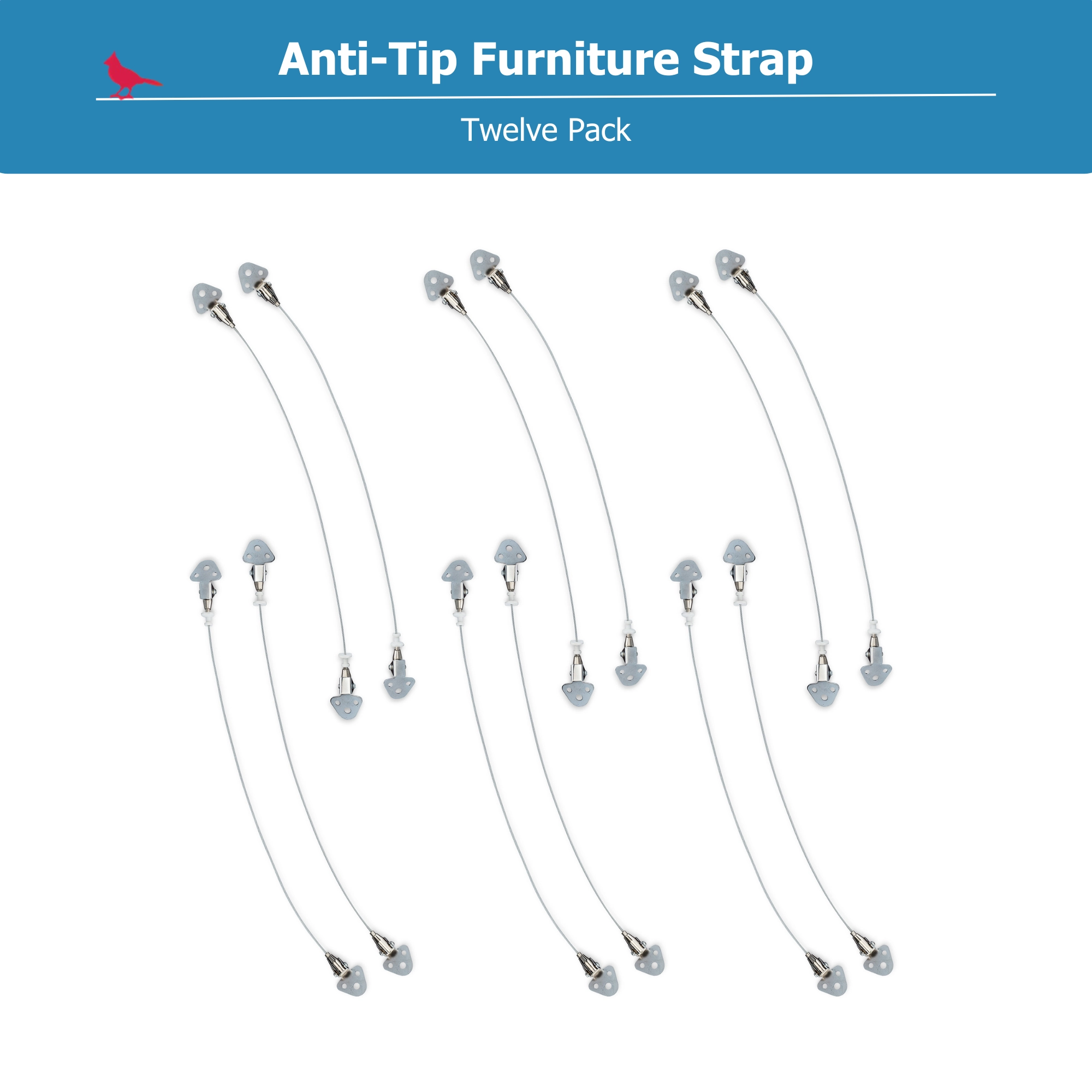 Anti-Tip Furniture Strap