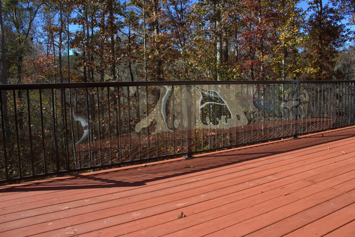 Outdoor Clear Deck Shield (Model DS15-CL)