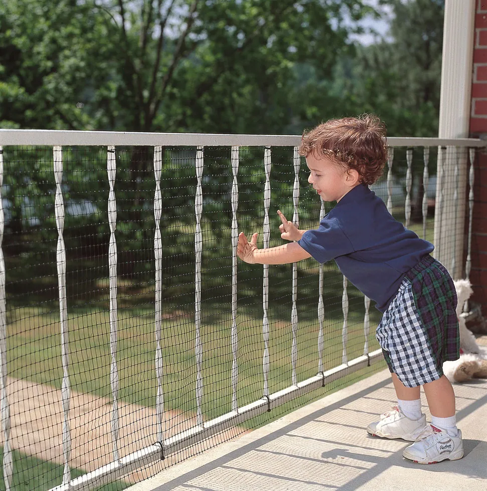 Deck Shield Outdoor Safety Netting (Model DS)