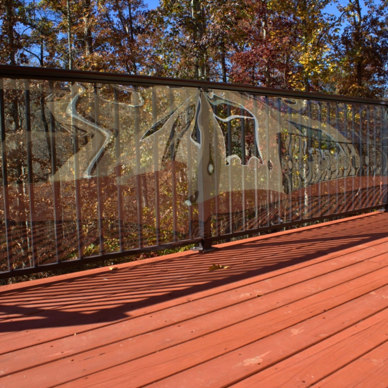Outdoor Clear Deck Shield (Model DS15-CL)