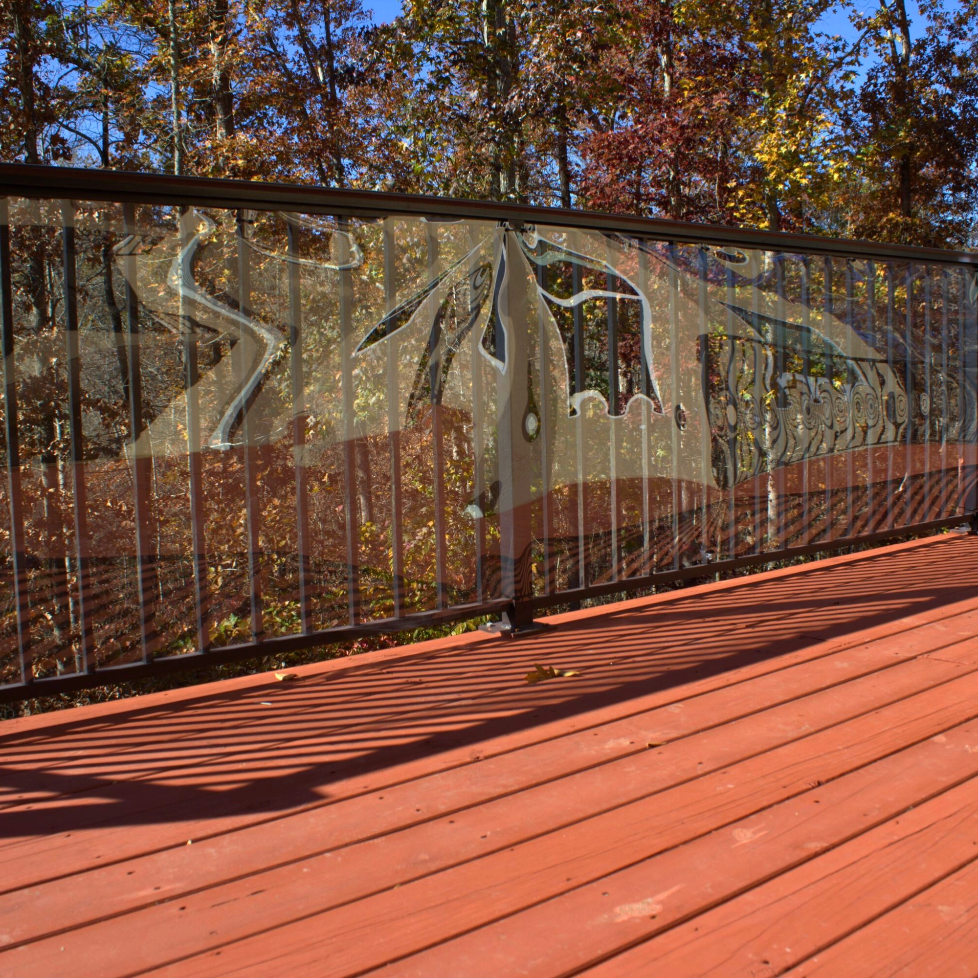 Outdoor Clear Deck Shield (Model DS15-CL)
