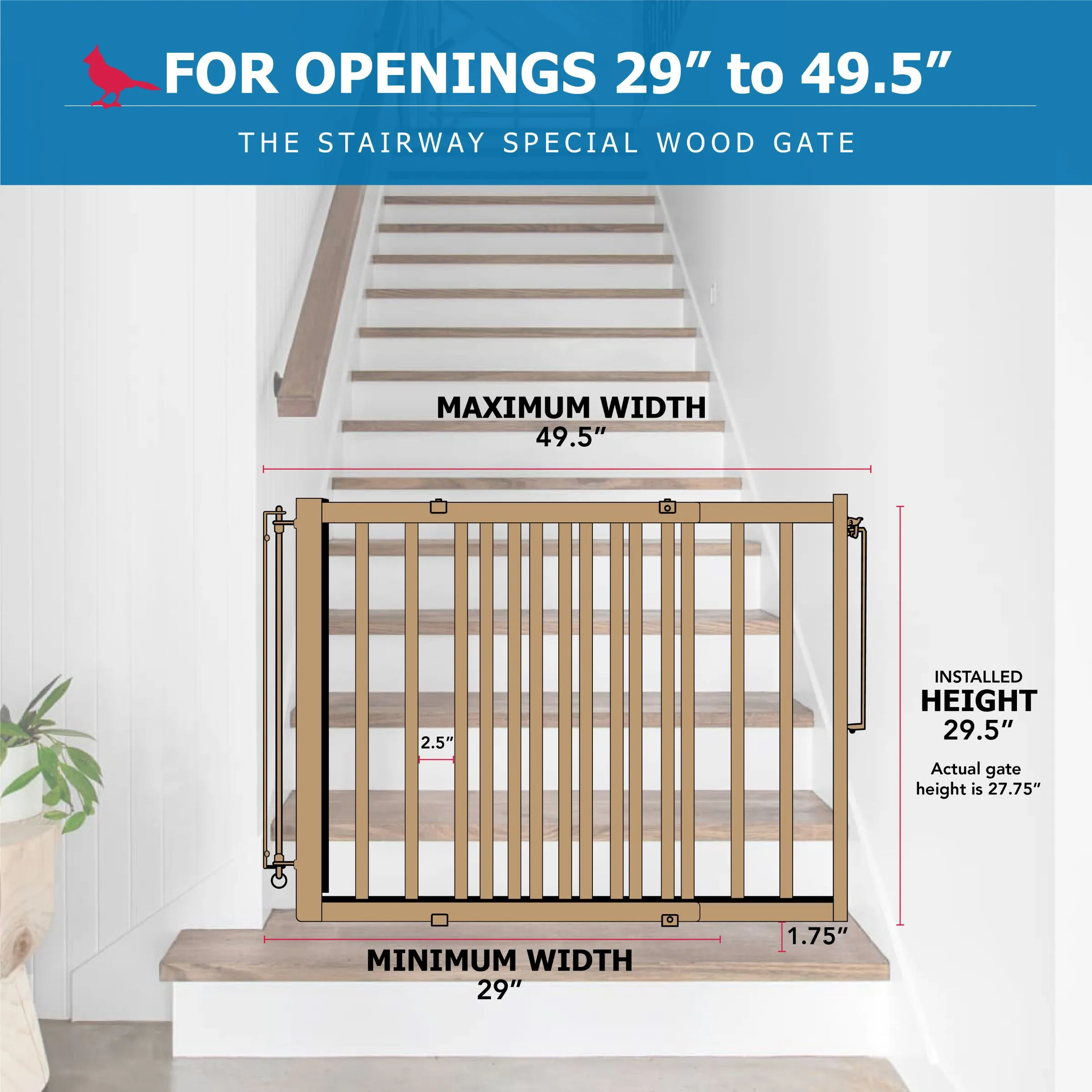 Stairway Special Safety Gate (Model SS-30)