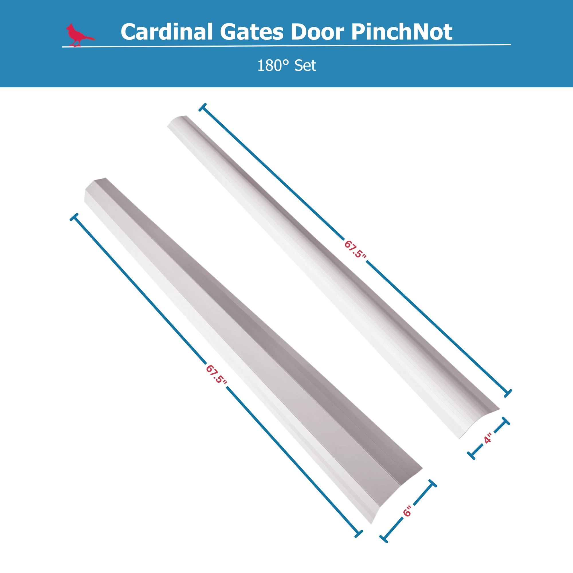 PinchNot Finger Shield for 180 Degree Doors