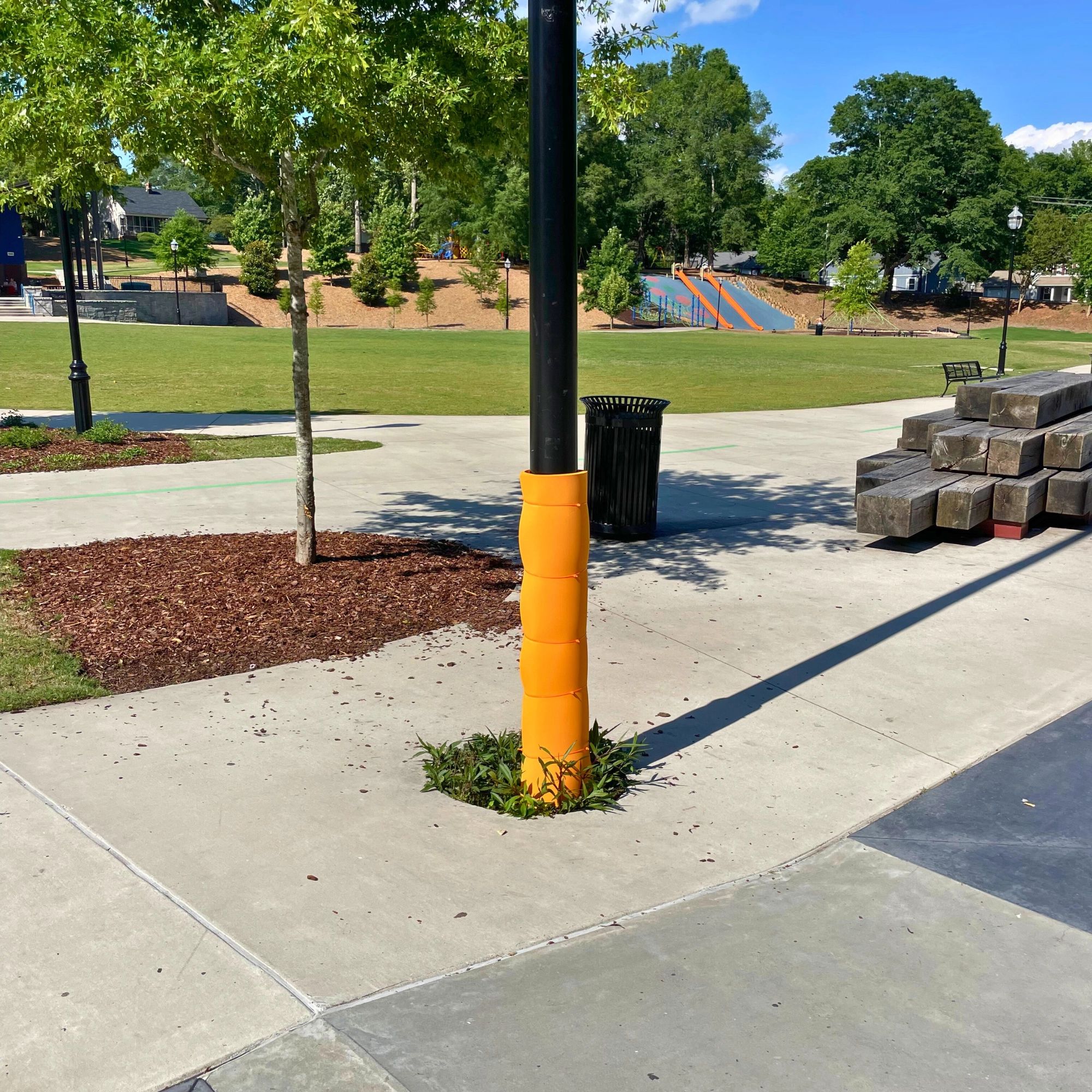 Flat Pole Padding (Model FPP)