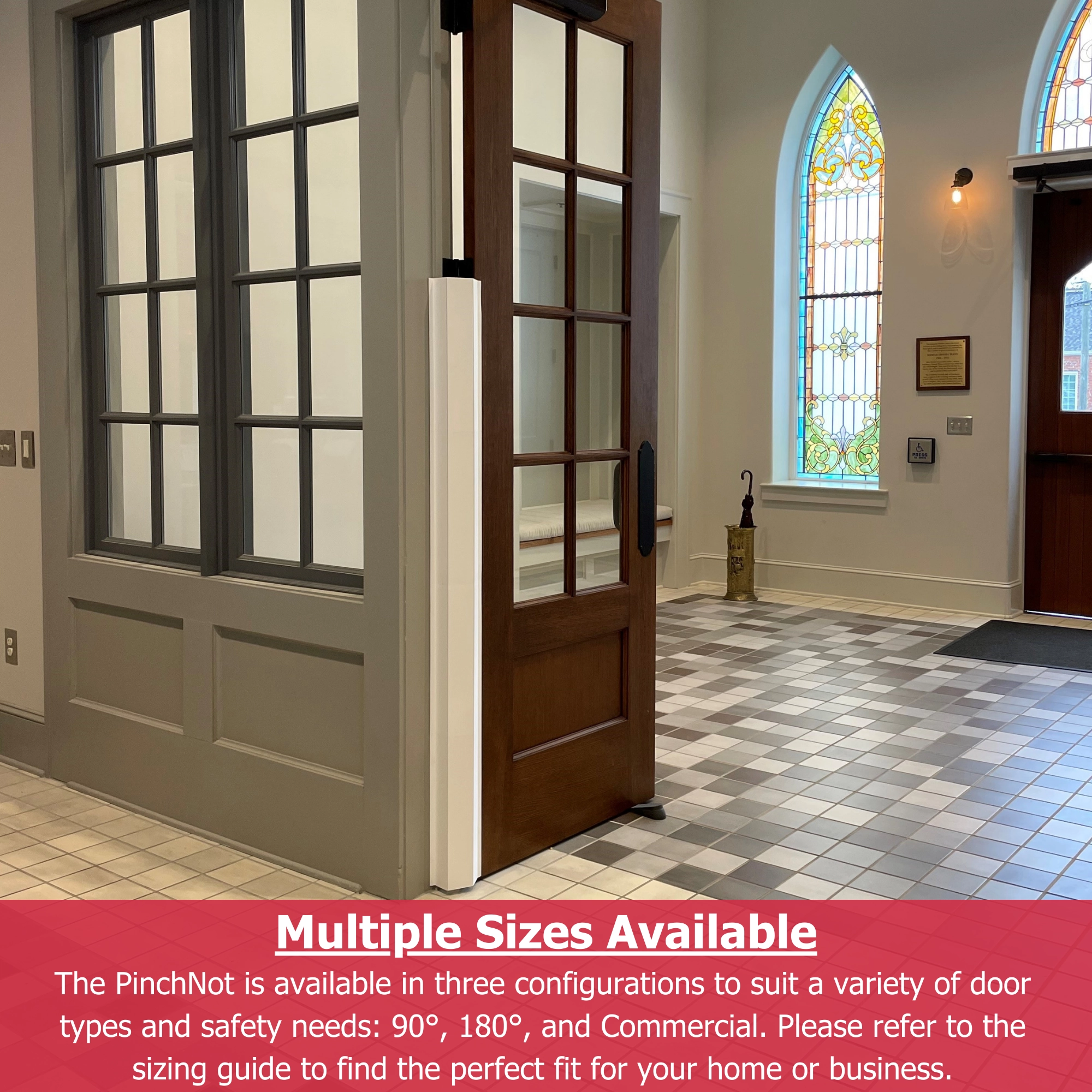 PinchNot Finger Shield for 90 Degree Doors