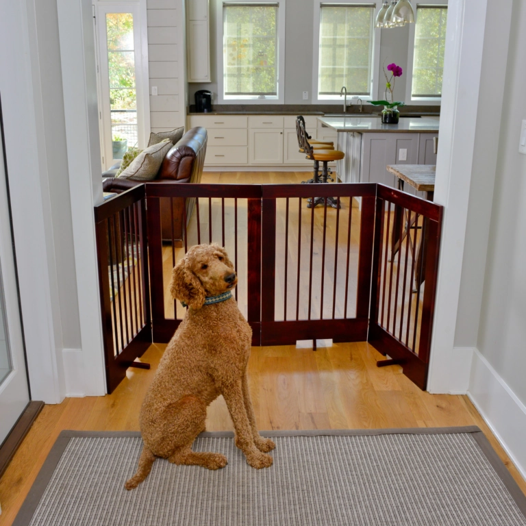 4-Panel Freestanding Pet Gate (Model 4PG)