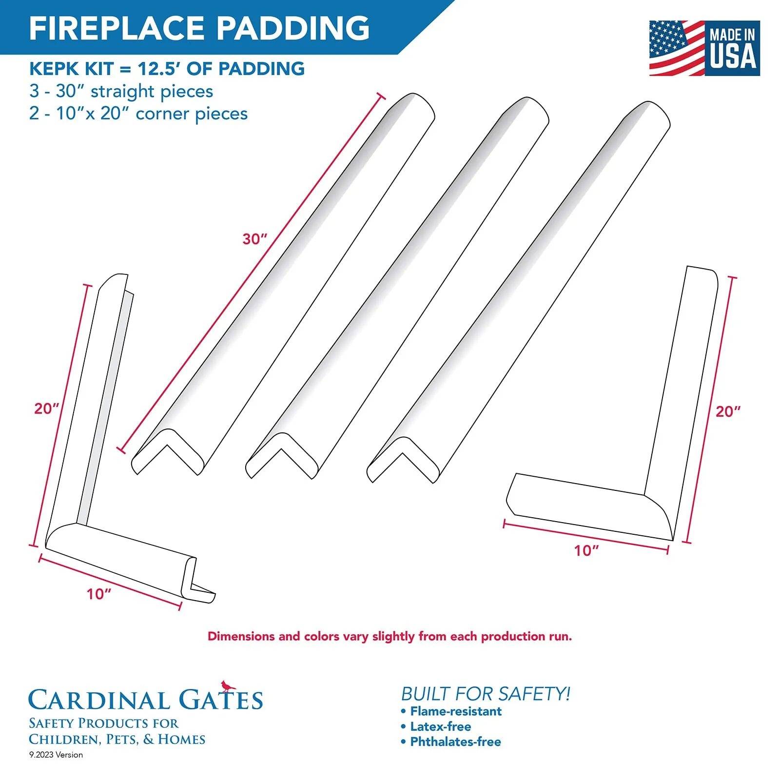 Large Hearth Pad Kit (Model KEPK)