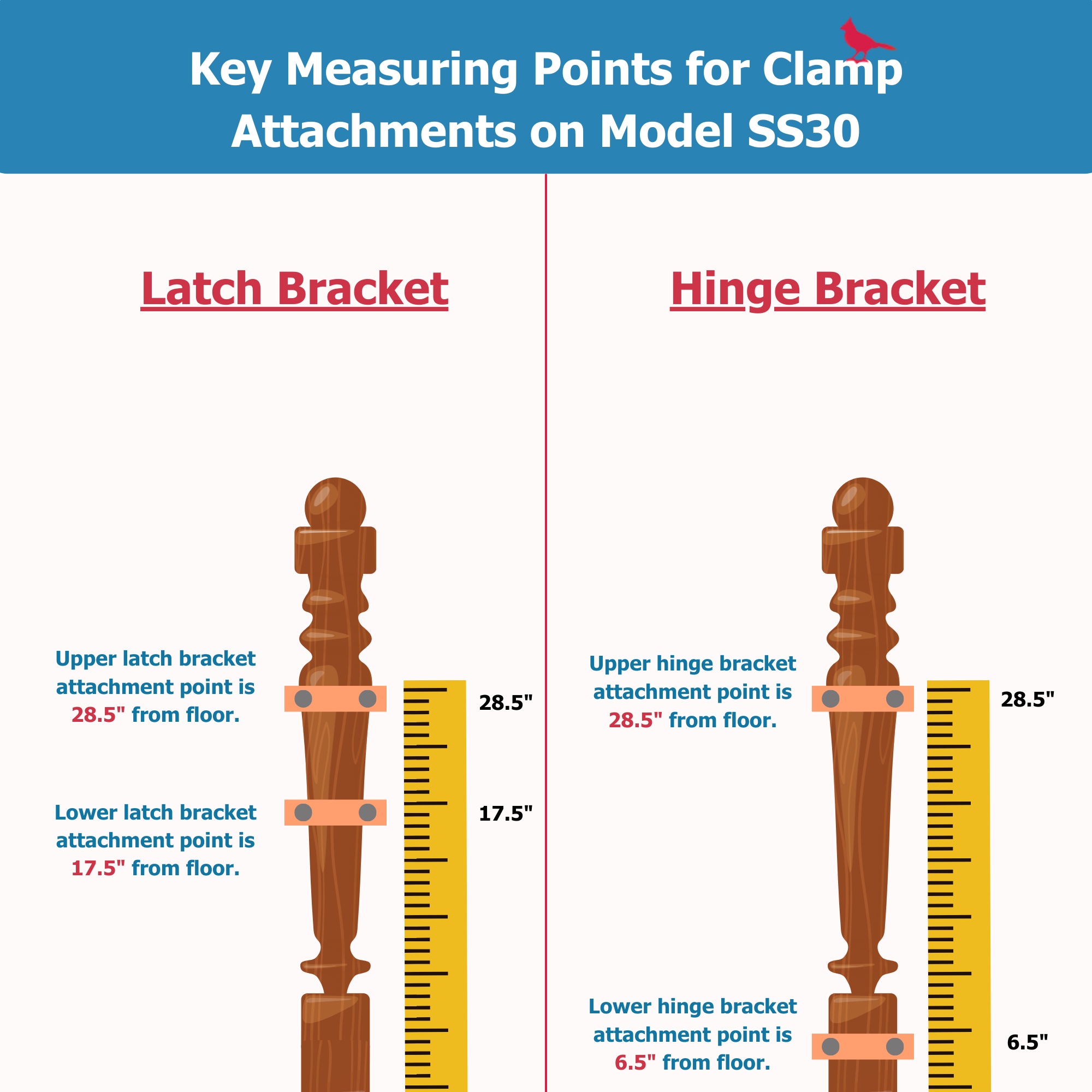 Spindle Clamp (2-Pack)