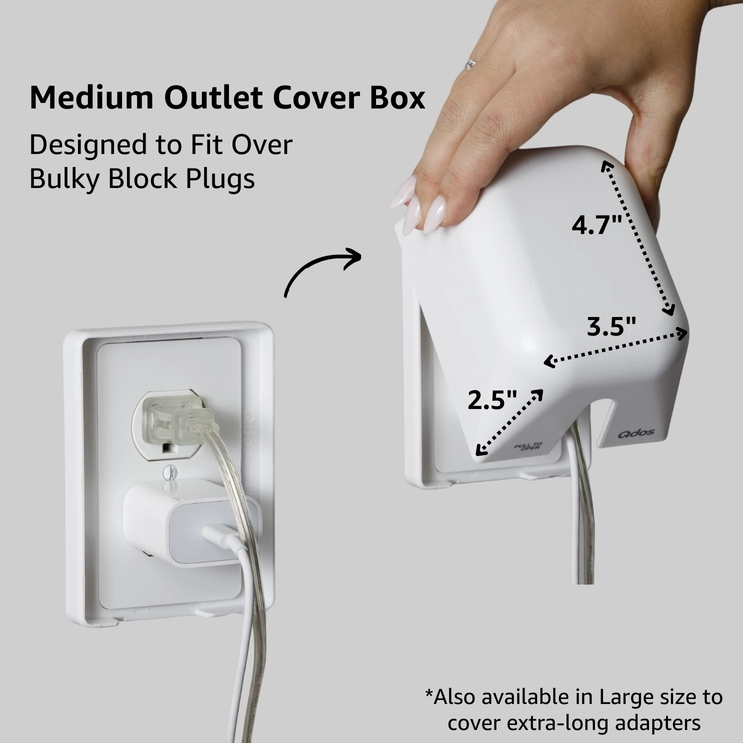 Qdos Medium Outlet Cover