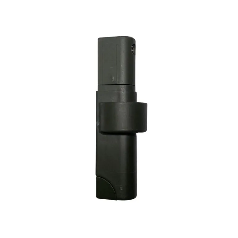 Qdos Crystal Designer Hardware Bottom Lock - Slate