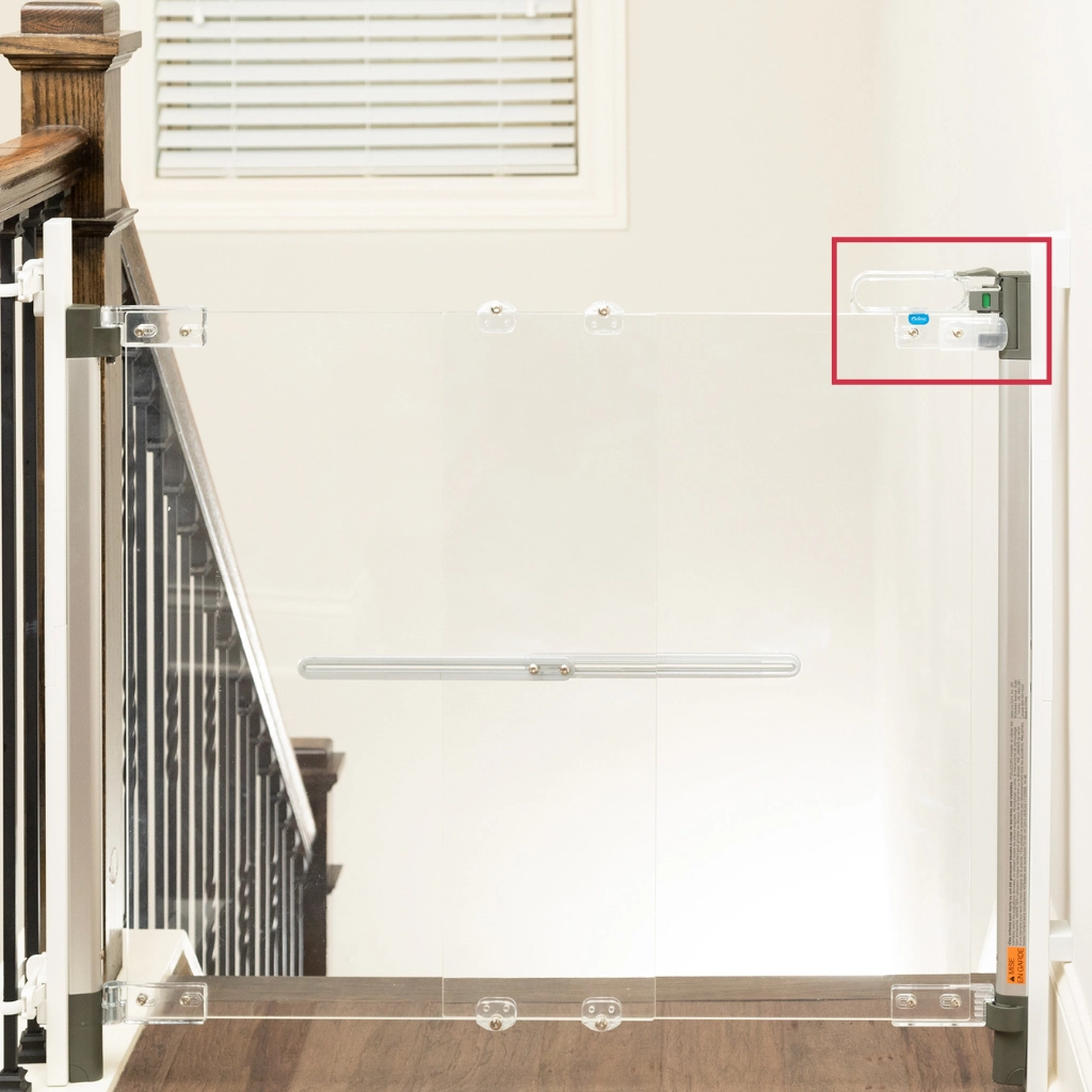 Qdos Crystal Hardware Gate Handle/Lock