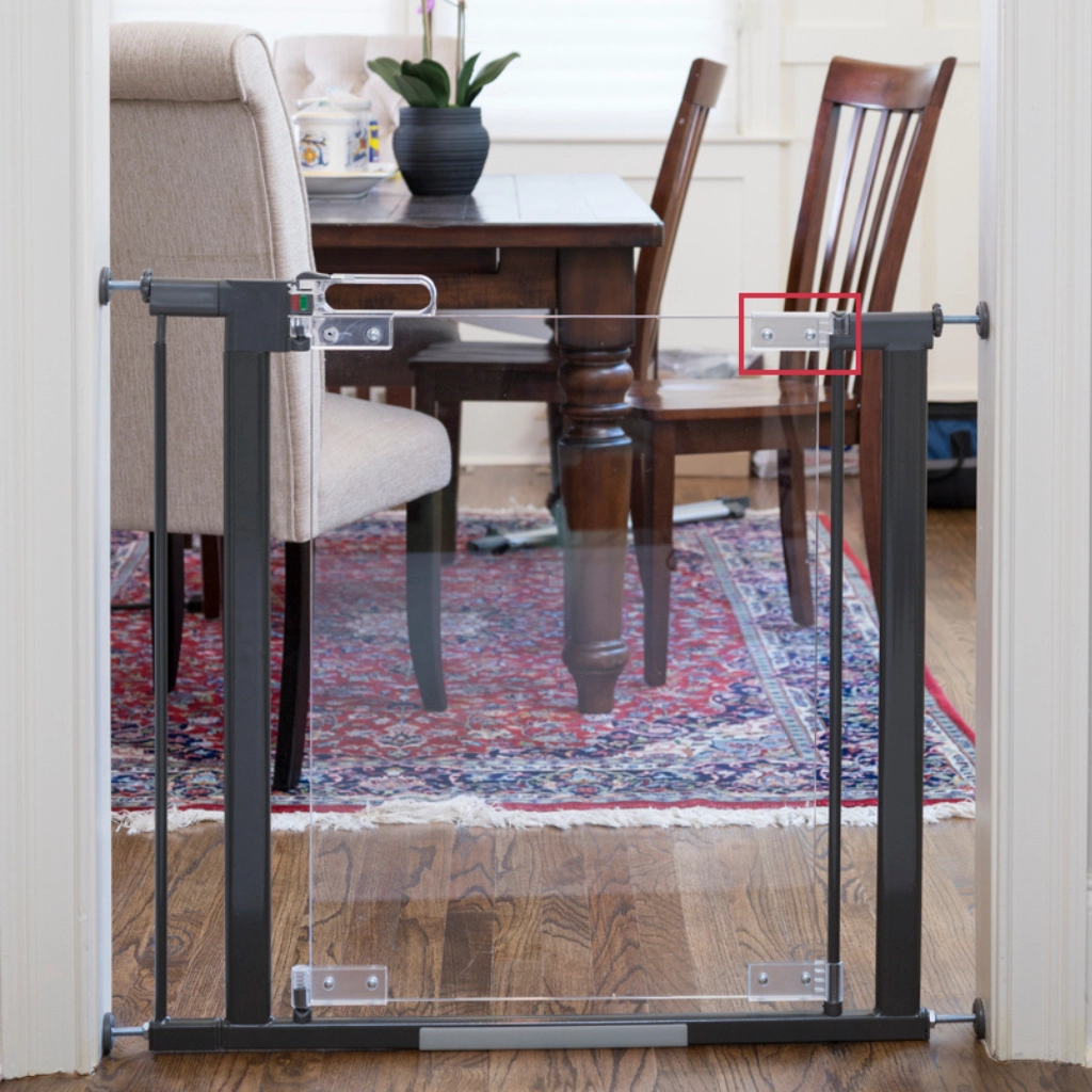 Qdos Crystal Designer Pressure Top Hinge