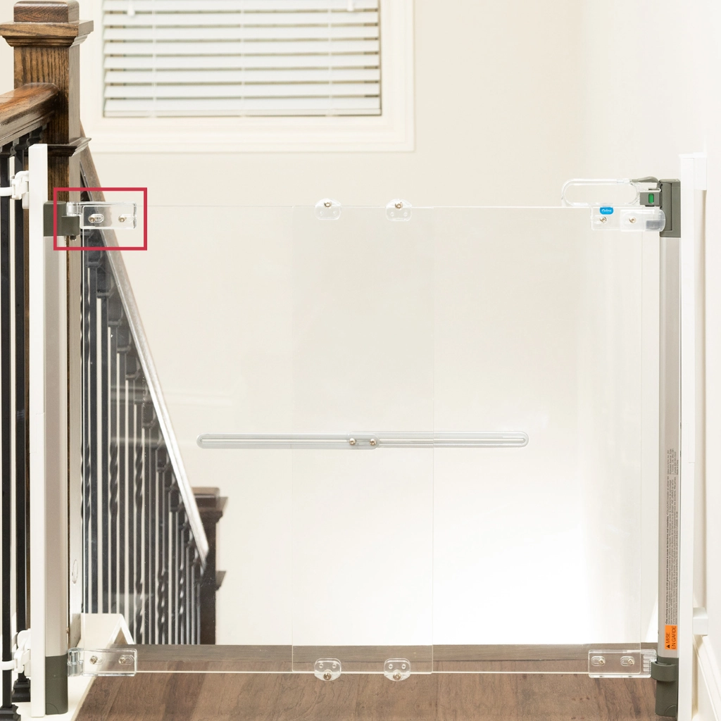 Qdos Crystal Hardware Gate Upper Hinge