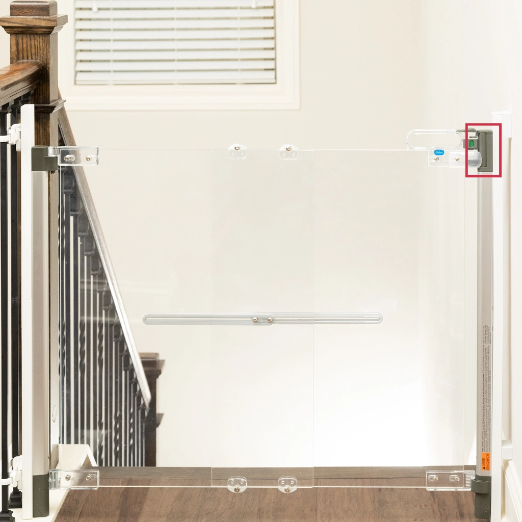 Qdos Crystal Designer Hardware Top Lock - Slate