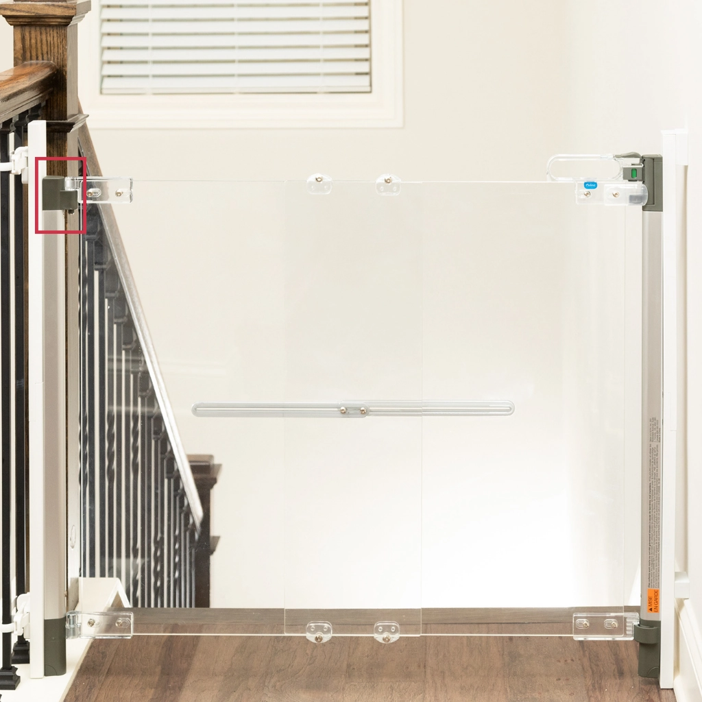 Qdos Crystal Designer Hardware Top Hinge